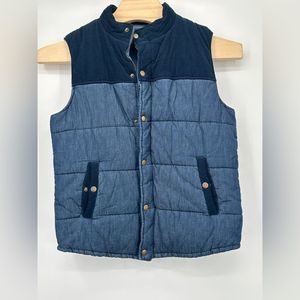 Marine Layer Corduroy Vest double layer puffy m